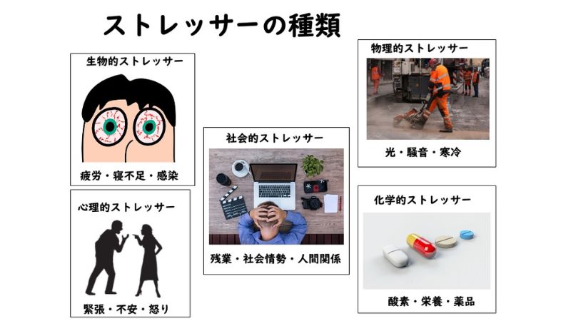 ストレッサーの種類