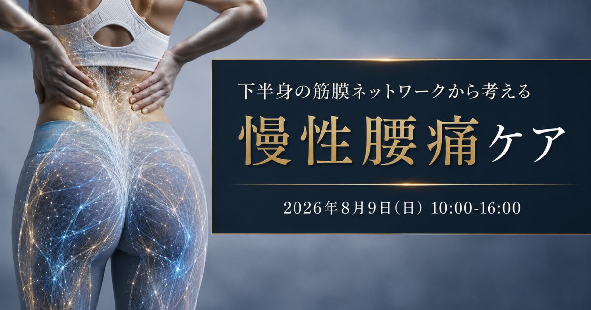 慢性腰痛セミナー